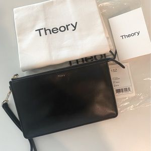 Theory leather small bag